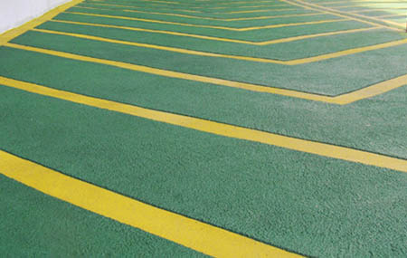 防滑坡道環氧地坪的施工工藝是什么？